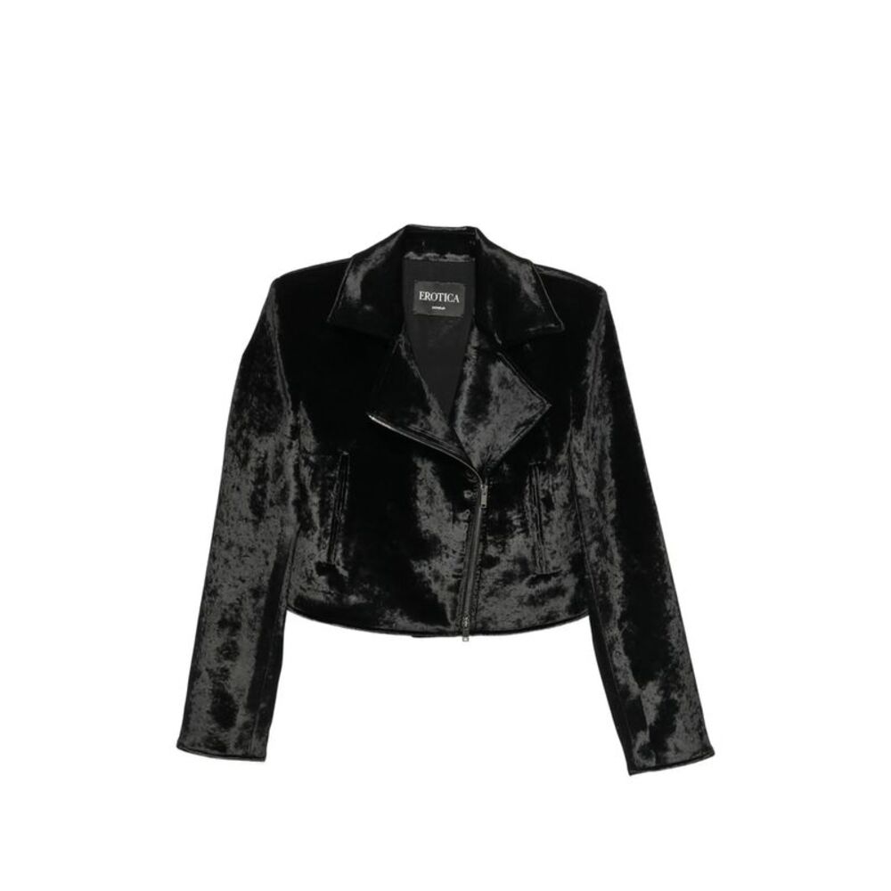 Dondup Black Jackets - Biker Jackets Women